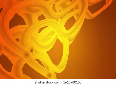 Light Orange vector abstract bright pattern. Colorful abstract illustration with gradient. New design for your business.