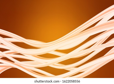 Light Orange vector abstract bright texture. Shining colorful illustration in smart style. Background for designs.