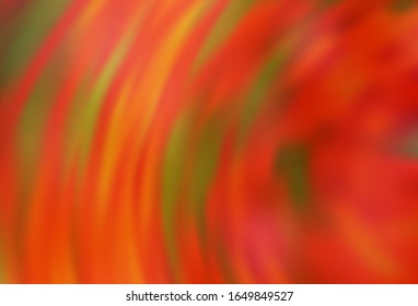 Abstrakte helle, orange Vektorillustration. Eine elegante, helle Illustration mit Farbverlauf. Eleganter Hintergrund für ein Markenbuch.