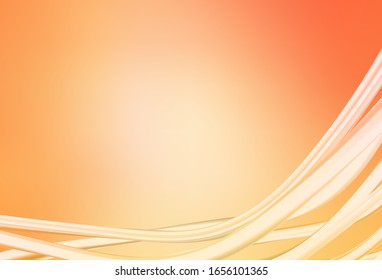 Light Orange vector abstract bright texture. An elegant bright illustration with gradient. Elegant background for a brand book.