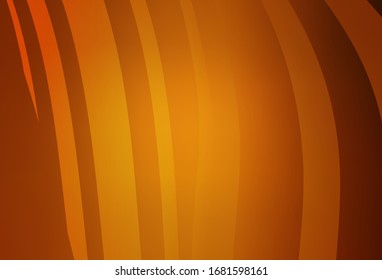 Light Orange vector abstract bright template. Colorful abstract illustration with gradient. New style for your business design.