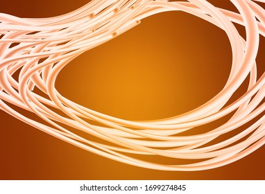 Light Orange vector abstract bright pattern. A completely new colored illustration in blur style. The best blurred design for your business.