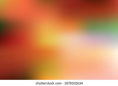Light Orange vector abstract bright template. New colored illustration in blur style with gradient. The best blurred design for your business.