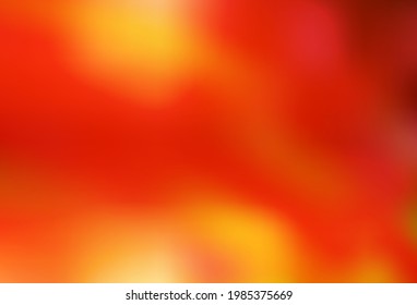 Hell Orange, abstraktes, helles Muster. Kreative Illustration im Stil der Halbfone mit Farbverlauf. Neues Design für Ihr Unternehmen.