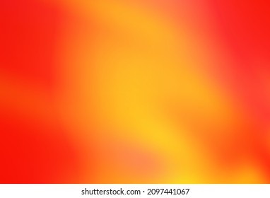 Textura brillante abstracta del vector naranja claro. Nueva ilustración coloreada en estilo borroso con gradiente. Fondo para un teléfono móvil.