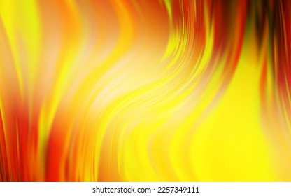Light Orange vector abstract bright texture. Shining colored illustration in smart style. The best blurred design for your business.