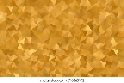Light Orange vector abstract cambered template. A vague circumflex abstract illustration with gradient. The elegant pattern can be used as part of a brand book.