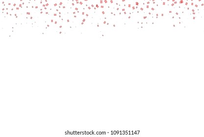 Light Orange vector abstract colorful background, which consist of triangles. Pattern with colored triangles on white background.