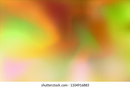 Light Orange vector abstract cover. Colorful illustration in abstract style with gradient. The template can be used as a background of a cell phone.