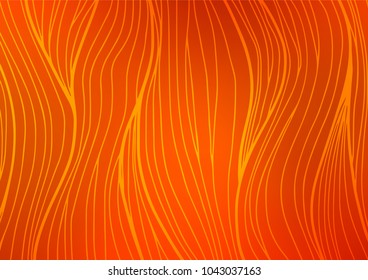 Light Orange vector abstract doodle texture. An elegant bright illustration with lines in Natural style. The completely new template can be used for your brand book.