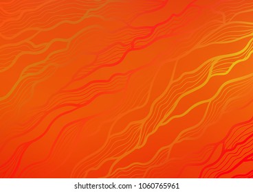 Light Orange vector abstract doodle background. Brand-new colored illustration in blurry style with doodles. The elegant pattern can be used as a part of a brand book.