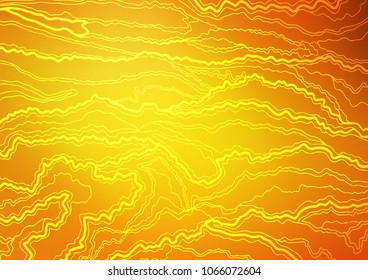 Light Orange vector abstract doodle pattern. A vague abstract illustration with doodles in Indian style. Brand-new design for your business.