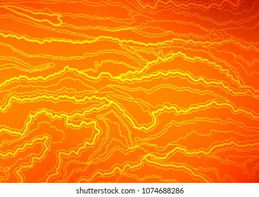 Light Orange vector abstract doodle background. Colorful illustration in abstract style with doodles and Zen tangles. The pattern can be used for coloring books and pages for kids.