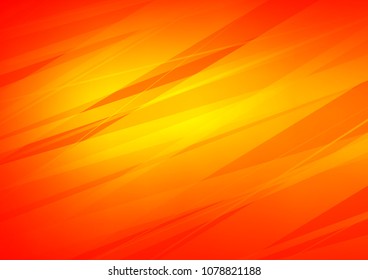 Light Orange vector abstract doodle background. Modern geometrical abstract illustration with doodles. Brand new design for your business.