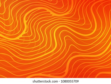 Light Orange vector abstract doodle template. Glitter abstract illustration with doodles and Zen tangles. A completely new design for your business.