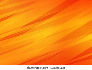 Light Orange vector abstract doodle pattern. Creative illustration in blurred style with doodles and Zen tangles. The textured pattern can be used for website.