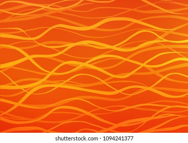 Light Orange vector abstract doodle texture. Modern geometrical abstract illustration with doodles. The pattern can be used for heads of websites and designs.
