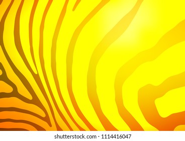 Light Orange vector abstract doodle pattern. Brand-new colored illustration in blurry style with doodles. Hand painted design for web, wrapping, wallpaper.