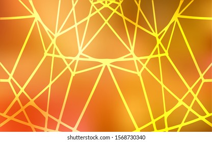 Light Orange vector abstract doodle pattern. Creative illustration in blurred style with doodles made by child. The textured pattern can be used for website.