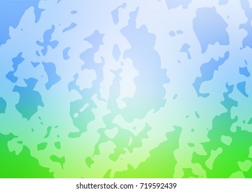 Light Orange vector abstract doodle template. Creative illustration in blurred style with doodles made by child. Hand painted design for web, wrapping, wallpaper.