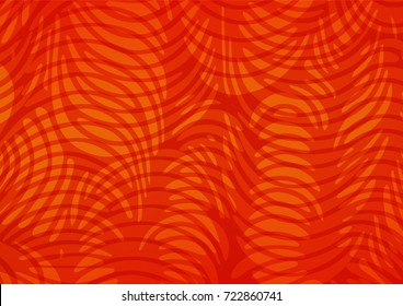 Light Orange vector abstract doodle pattern. Geometric doodle illustration in Origami style with gradient. The pattern can be used for heads of websites and designs.
