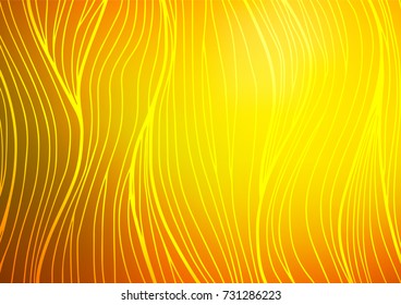 Light Orange vector abstract doodle background. Decorative shining illustration with doodles on abstract template. Hand painted design for web, wrapping, wallpaper.