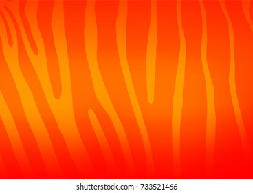 Light Orange vector abstract doodle texture. Colorful abstract illustration with lines in Asian style. The template can be used as a background for cell phones.