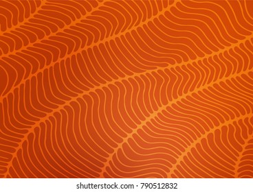 Light Orange vector abstract doodle template. Colorful abstract illustration with lines in Asian style. A completely new template for your business design.