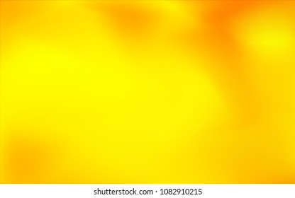 Light Orange vector abstract layout. An elegant bright illustration with gradient. A completely new design for your business.