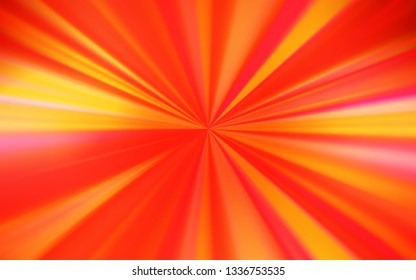 Light Orange vector abstract layout. New colored illustration in blur style with gradient. New style for your business design.