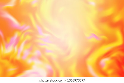 Light Orange vector abstract layout. Colorful illustration in abstract style with gradient. Blurred design for your web site.