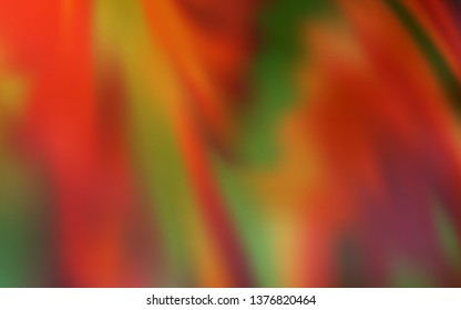 Light Orange vector abstract layout. Creative illustration in halftone style with gradient. Blurred design for your web site.