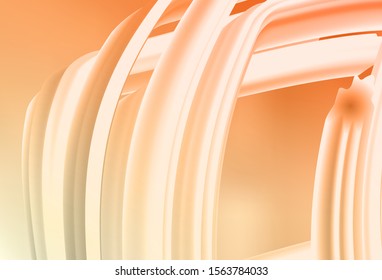 Light Orange vector abstract layout. Modern abstract illustration with gradient. New style for your business design.