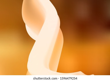 Light Orange vector abstract layout. Glitter abstract illustration with gradient design. New style design for your brand book.