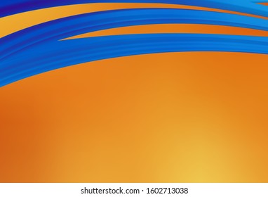 Light Orange vector abstract layout. New colored illustration in blur style with gradient. New design for your business.