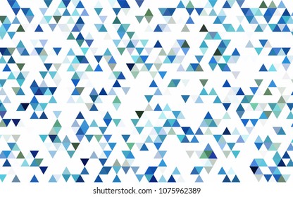 Light Orange vector abstract mosaic template. A completely new color illustration in a vague style. A new texture for your design.
