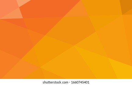 Light Orange vector abstract mosaic backdrop. Shining colored illustration in a Brand new style. Completely new template for your business design