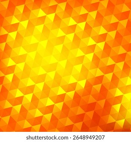 Light Orange vector abstract mosaic pattern. Shining colored illustration in a brand-new style. A new texture for your design.