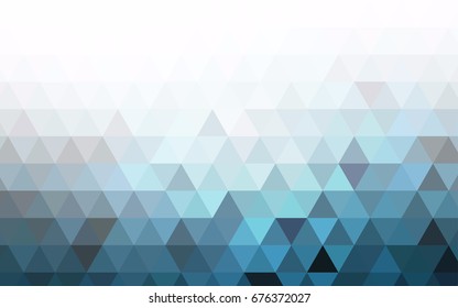Light Orange vector abstract mosaic background. A vague abstract illustration with gradient. A completely new design for your business.