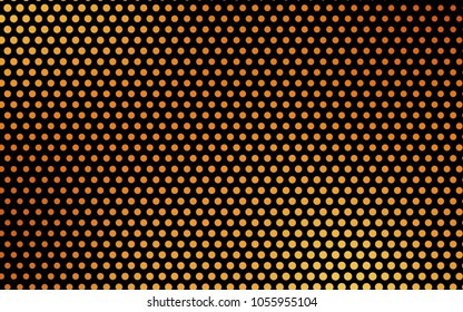Light Orange vector abstract pattern with circles. Geometry template for your business design. Background with colored spheres.