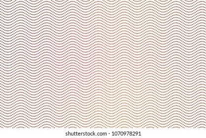 Light Orange vector abstract pattern with circles. Geometry template for your business design. Background with colored spheres.