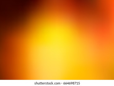 Light Orange vector abstract pattern. A completely new color illustration in a vague style. Brand-new style for your business design.
