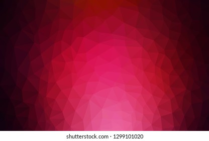 Light Orange vector abstract polygonal background. A completely new color illustration in a polygonal style. Brand new design for your business.