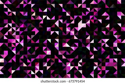 Light Orange vector abstract polygonal pattern. Modern geometrical abstract illustration with gradient. The template can be used as a background for cell phones.