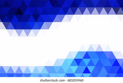Light Orange vector abstract polygonal background. Geometric illustration in Origami style with gradient.  Brand-new design for your business.
