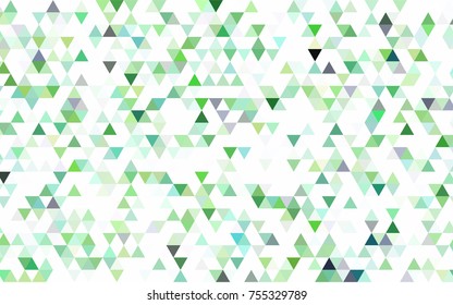 Light Orange vector abstract polygonal template. Colorful illustration in abstract style with gradient. The textured pattern can be used for background.
