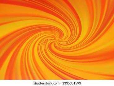 Light Orange vector abstract template. A vague abstract illustration with gradient. The blurred design can be used for your web site.