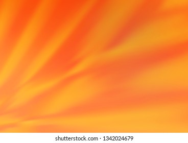 Light Orange vector abstract template. An elegant bright illustration with gradient. The background for your creative designs.