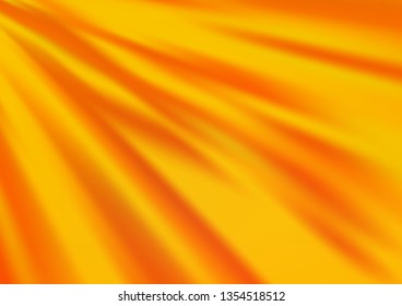 Light Orange vector abstract template. A vague abstract illustration with gradient. A completely new design for your business.