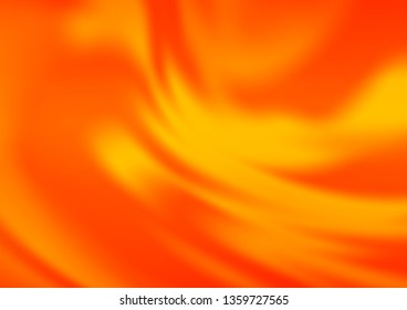 Light Orange vector abstract template. Colorful illustration in blurry style with gradient. The best blurred design for your business. - Shutterstock ID 1359727565
